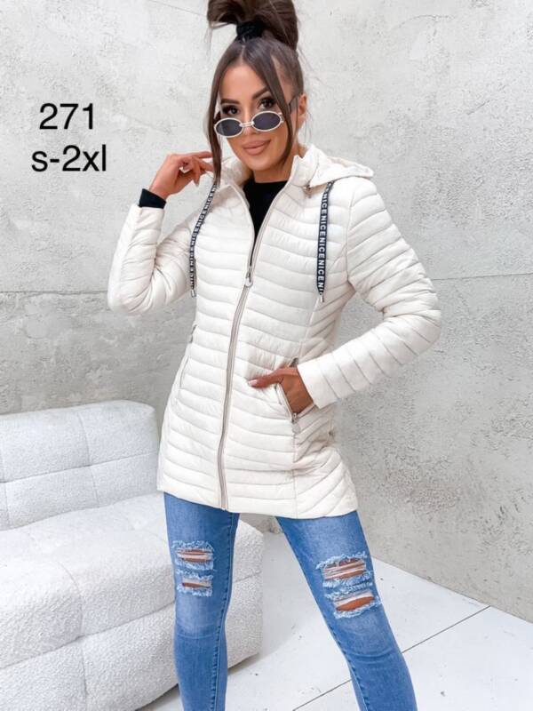 Kurtki damskie cienki Roz S-2XL, 1 Kolor Paczka 5 szt